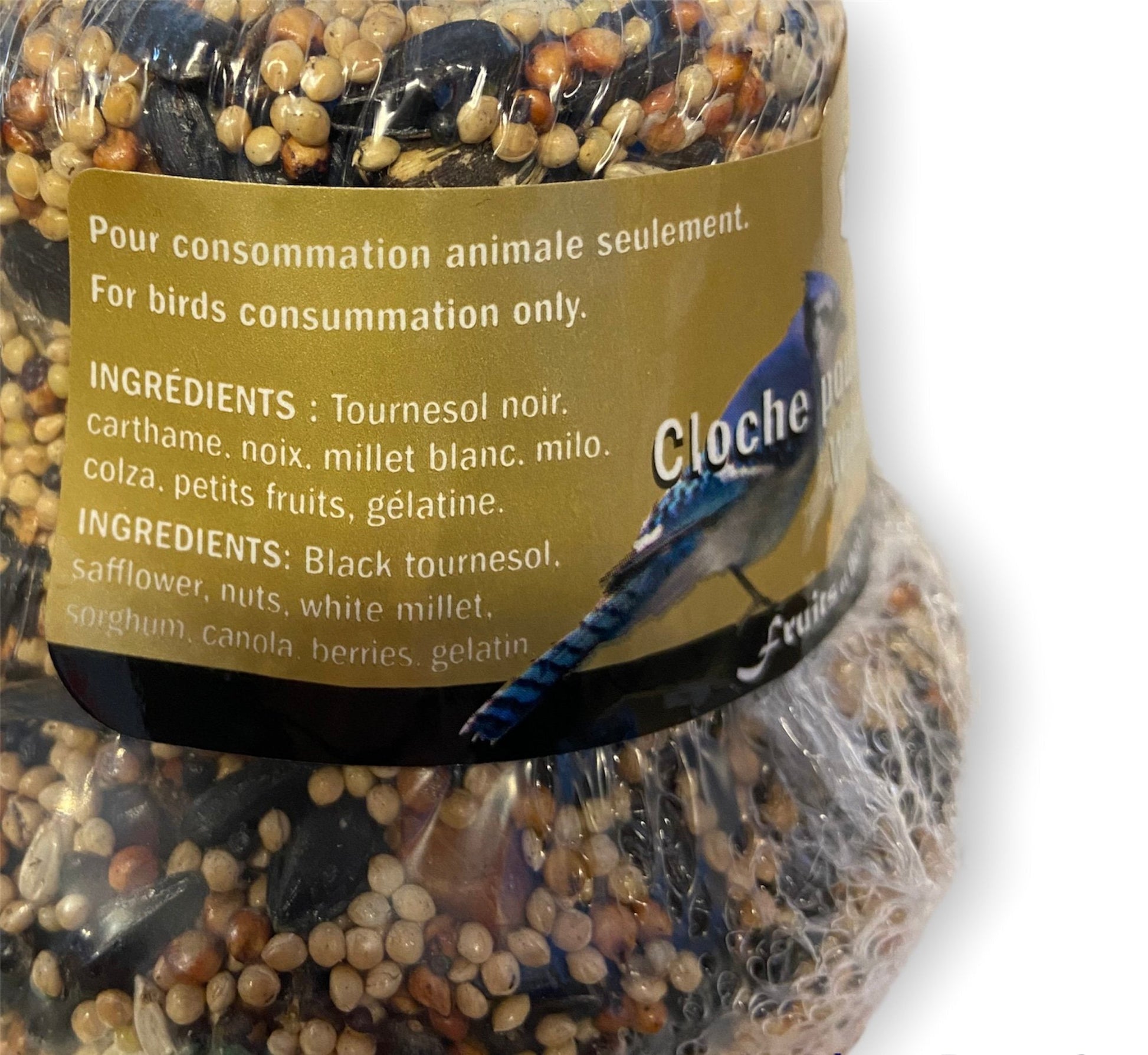 Cloche de grains - Mélange Or - Ma Poule Express