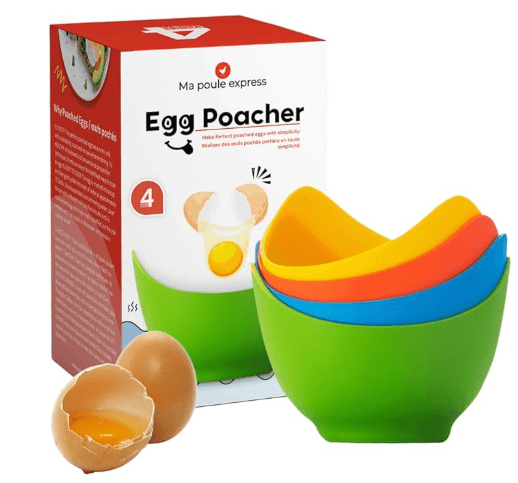 Oeuf poché paquet de 4 - Ma Poule Express